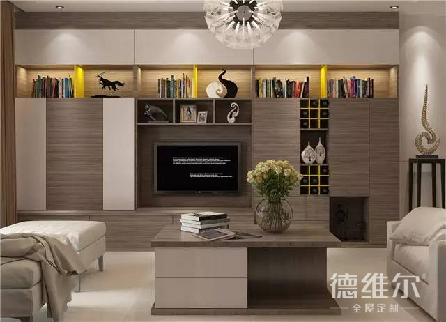 德維爾衣柜商城暢銷的現(xiàn)代風(fēng)全屋定制家具（圖）_2