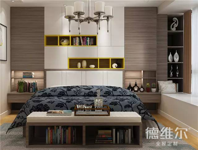 德維爾衣柜商城暢銷的現(xiàn)代風(fēng)全屋定制家具（圖）_4