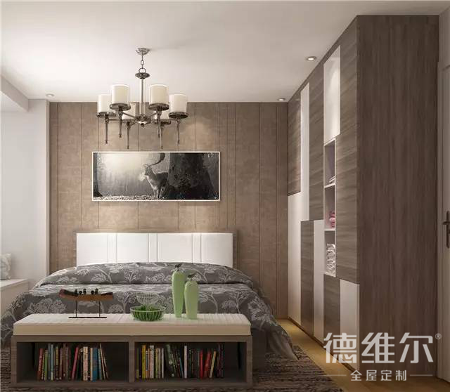 德維爾衣柜商城暢銷的現(xiàn)代風(fēng)全屋定制家具（圖）_6