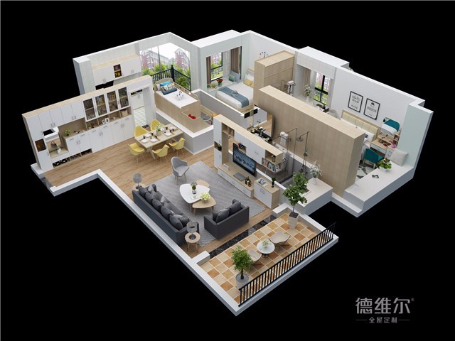 德維爾衣柜商城告訴你不可不知的收納柜尺寸標(biāo)準(zhǔn)（圖）_1