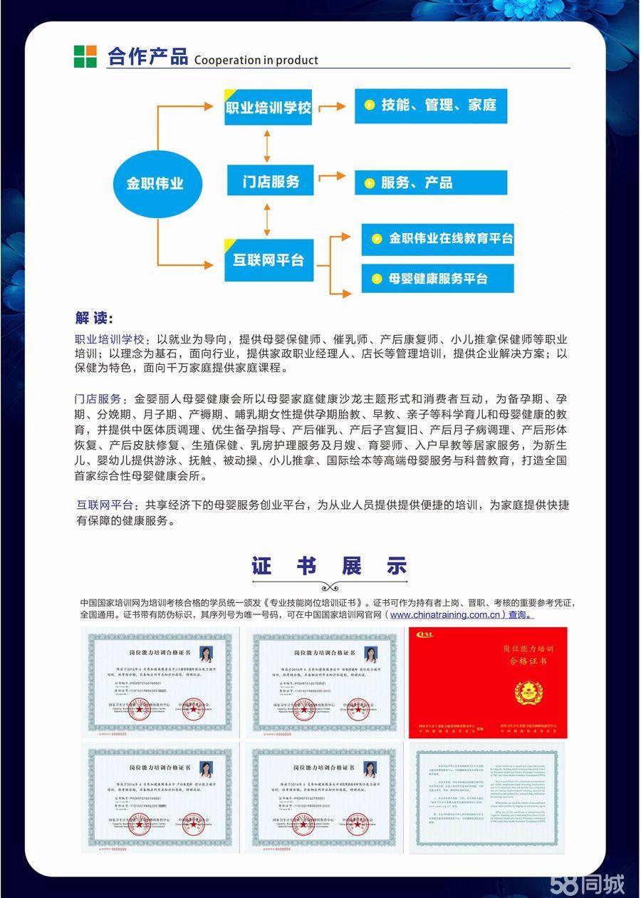 月嫂加盟選金職偉業(yè)，0元加盟，保姆級服務(wù)，加盟無憂！_3