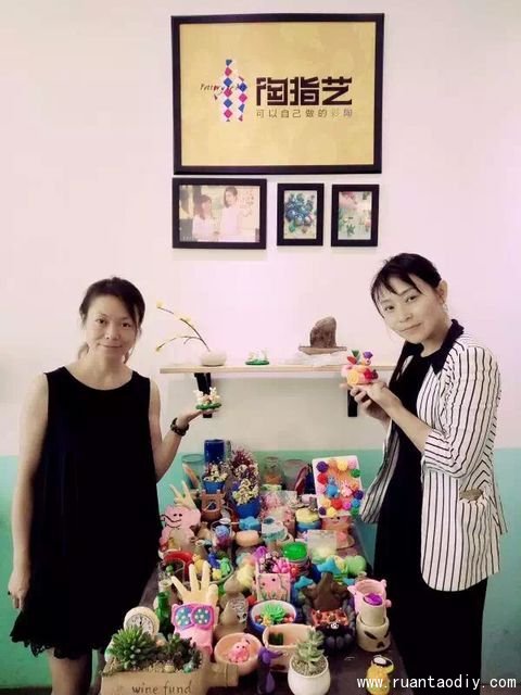 陳店長的陶指藝創(chuàng)意手工館培訓(xùn)結(jié)束（圖）_1