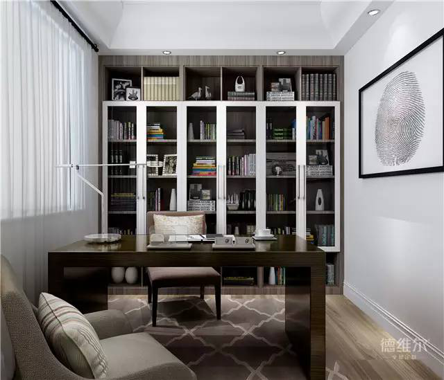 干貨 126㎡4室2廳裝修效果圖！德維爾衣柜商城（圖）_8