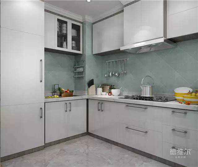 干貨 126㎡4室2廳裝修效果圖！德維爾衣柜商城（圖）_9