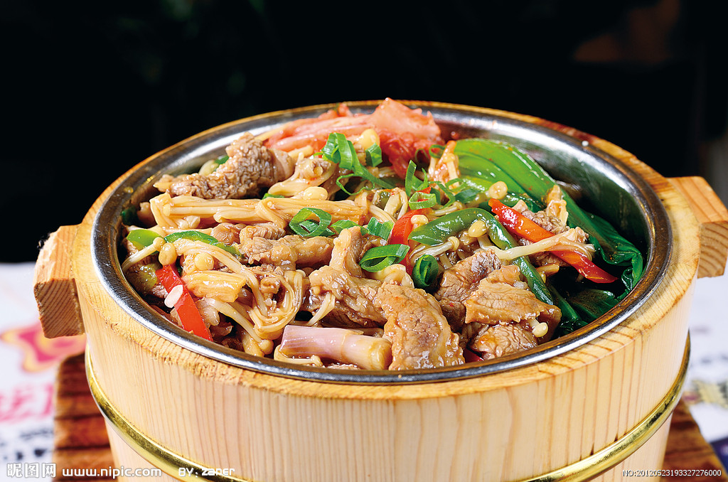 木桶飯怎么做，廣州哪里可以學做木桶飯（圖）_1