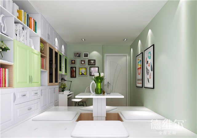 書房+臥室=榻榻米 定制家具上德維爾商城（圖）_1