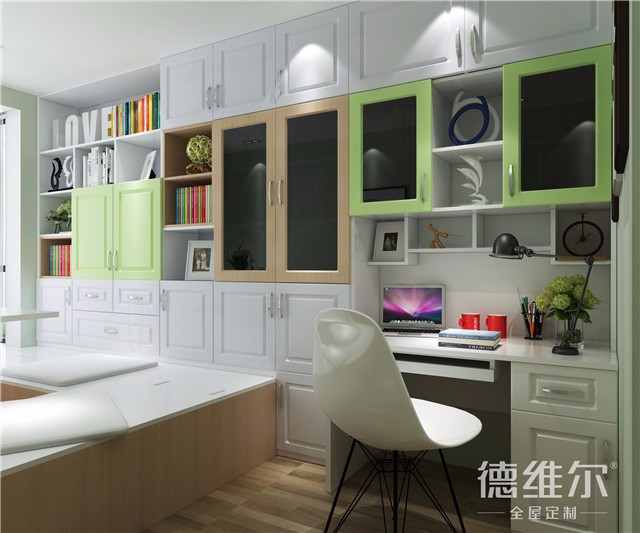 書房+臥室=榻榻米 定制家具上德維爾商城（圖）_2