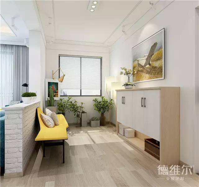 像初戀般的客廳裝修！定制家具上德維爾商城（圖）_3