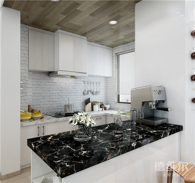 像初戀般的客廳裝修！定制家具上德維爾商城（圖）_8