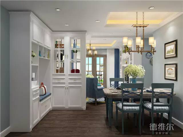 76㎡打造不擁擠的3室2廳 德維爾衣柜商城（圖）_2