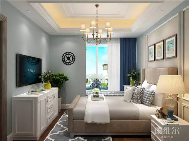 76㎡打造不擁擠的3室2廳 德維爾衣柜商城（圖）_3