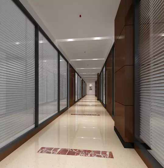 辦公室裝修常用的玻璃隔斷,武漢楚天風云裝飾（圖）_6