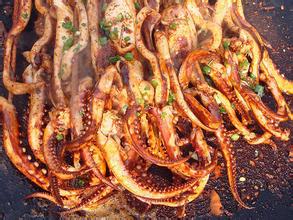 廣州哪里有鐵板魷魚學(xué)，鐵板魷魚技術(shù)培訓(xùn)（圖）_1