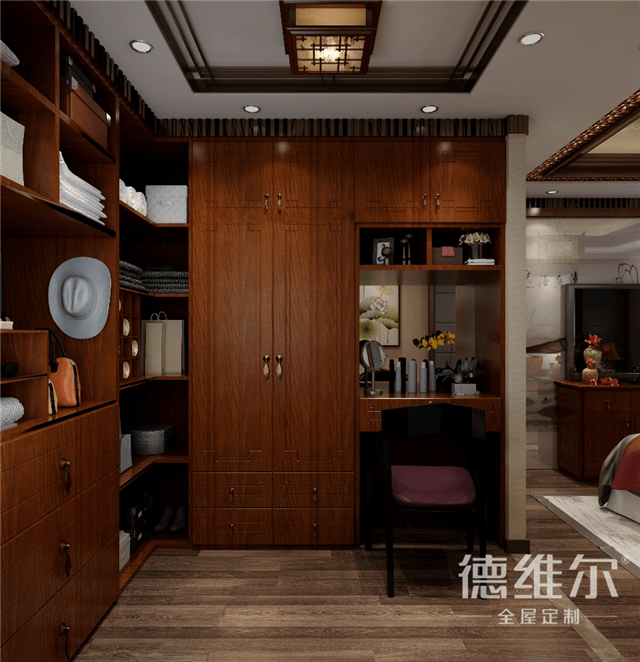 5㎡打造梳妝臺(tái)+衣帽間！定制家具德維爾商城（圖）_3