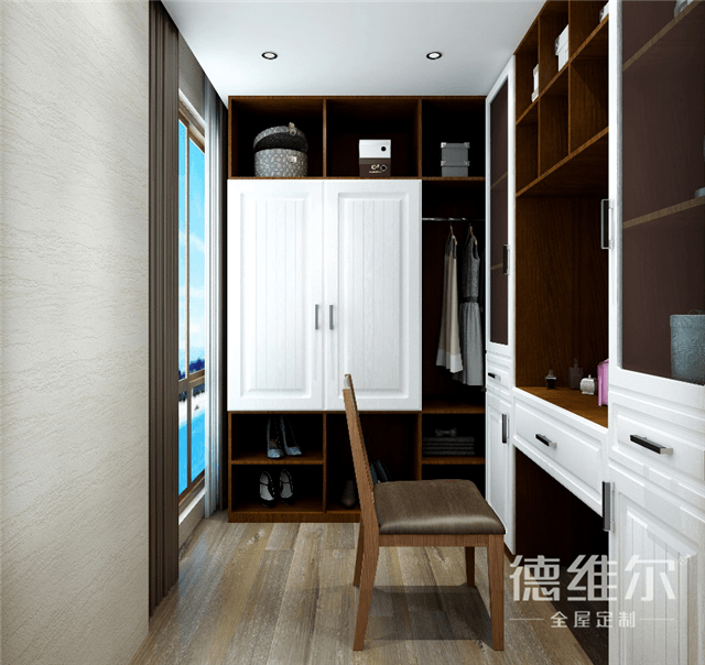 5㎡打造梳妝臺(tái)+衣帽間！定制家具德維爾商城（圖）_5