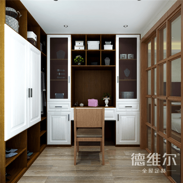 5㎡打造梳妝臺(tái)+衣帽間！定制家具德維爾商城（圖）_6