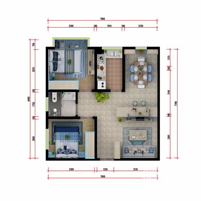 浪漫裝修我就要地中海風(fēng)格 德維爾商城（圖）_1