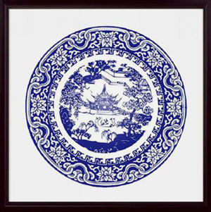 蓝天豚硅藻泥艺术装饰挂画秀出中国风（图）_2
