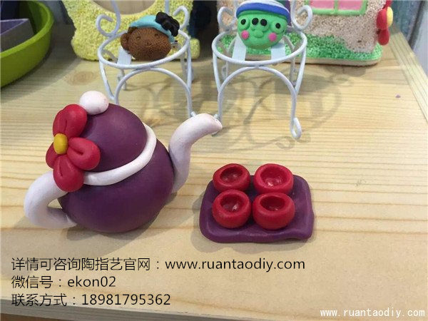 陶指藝自制漂亮陶藝DIY_1