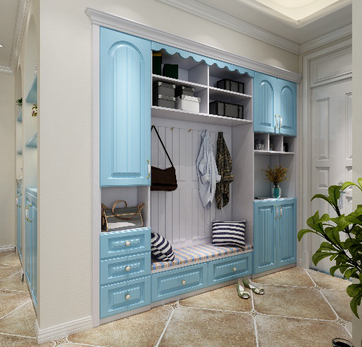 定制家具德維爾商城 玄關(guān)柜如何表現(xiàn)野心?。▓D）_3