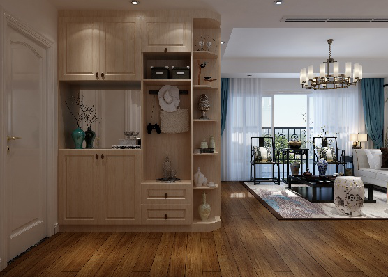 定制家具德維爾商城 玄關(guān)柜如何表現(xiàn)野心！（圖）_6