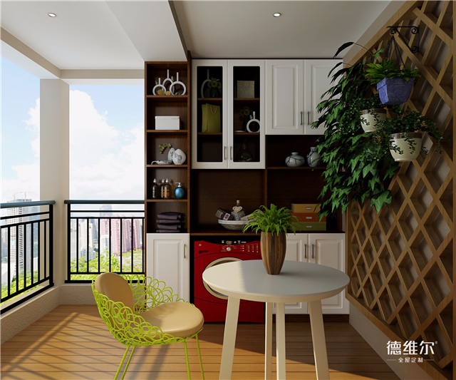 【定制家具德維爾商城】陽臺裝修“大數(shù)據(jù)”（圖）_3