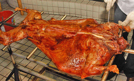 烤全羊廣州哪里學(xué)好，一對一培訓(xùn)正宗烤全羊技術(shù)（圖）_1