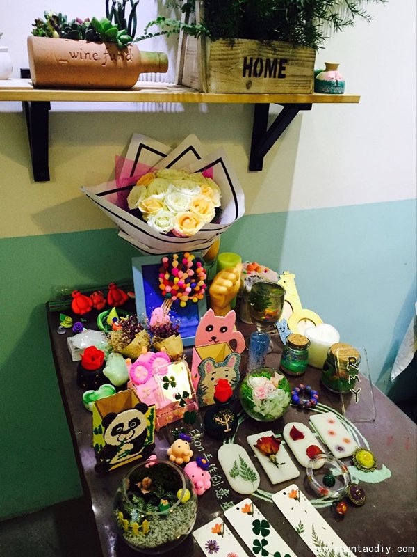 黃店長(zhǎng)創(chuàng)意陶藝DIY店總部培訓(xùn)結(jié)束（圖）_2