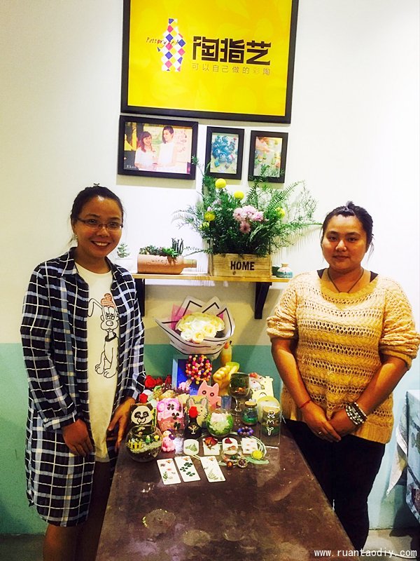 黃店長(zhǎng)創(chuàng)意陶藝DIY店總部培訓(xùn)結(jié)束（圖）_4