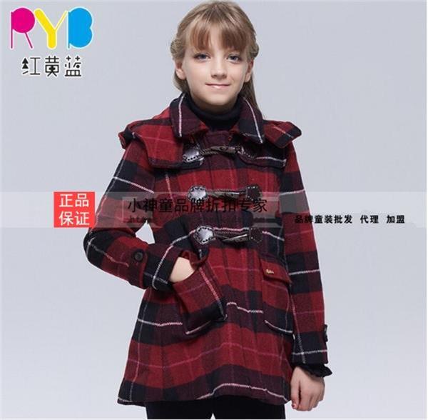 小神童童裝,紅黃藍(lán)秋冬款品牌折扣童裝批發(fā)_3