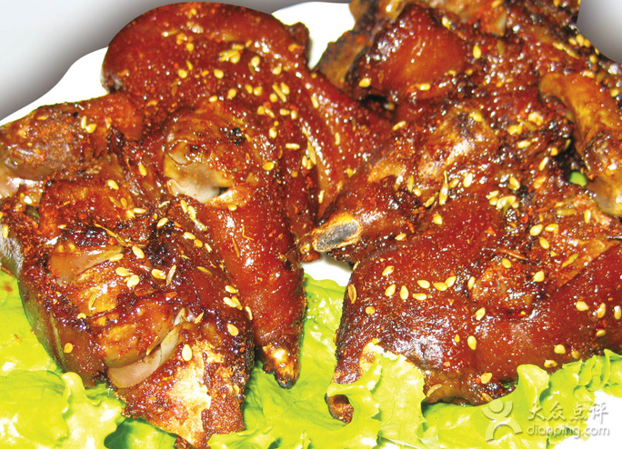 廣東廣州哪里有烤豬蹄技術(shù)學（圖）_1