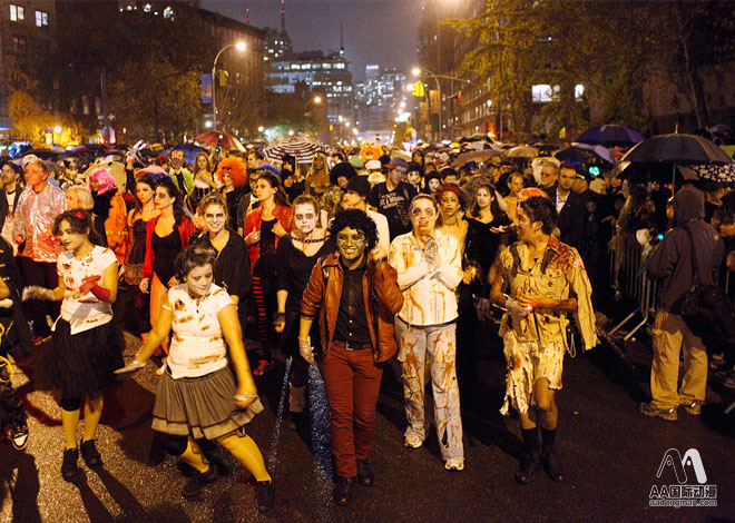 Cosplay大走秀 世界各地的萬圣節(jié)_2