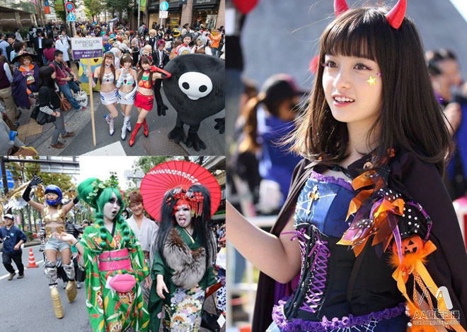 Cosplay大走秀 世界各地的萬圣節(jié)_3