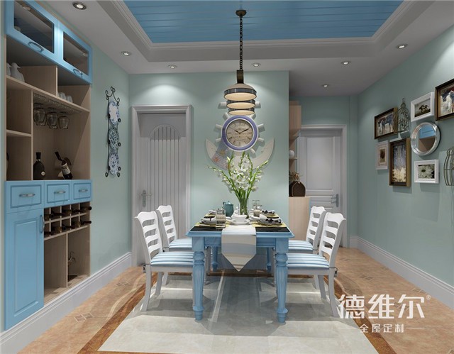 經(jīng)典地中海風(fēng)格三室兩廳 定制家具德維爾商城（圖）_4