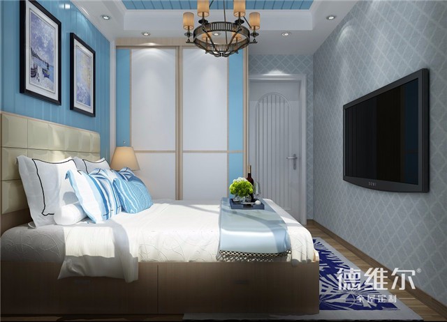 經(jīng)典地中海風(fēng)格三室兩廳 定制家具德維爾商城（圖）_6