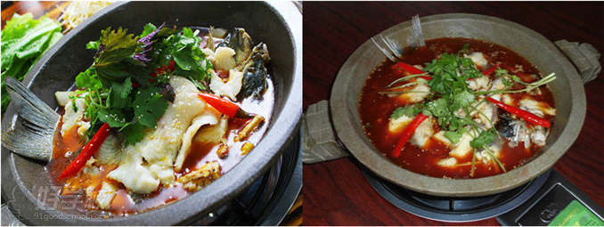 湖南哪里有學(xué)石鍋魚技術(shù)（圖）_1
