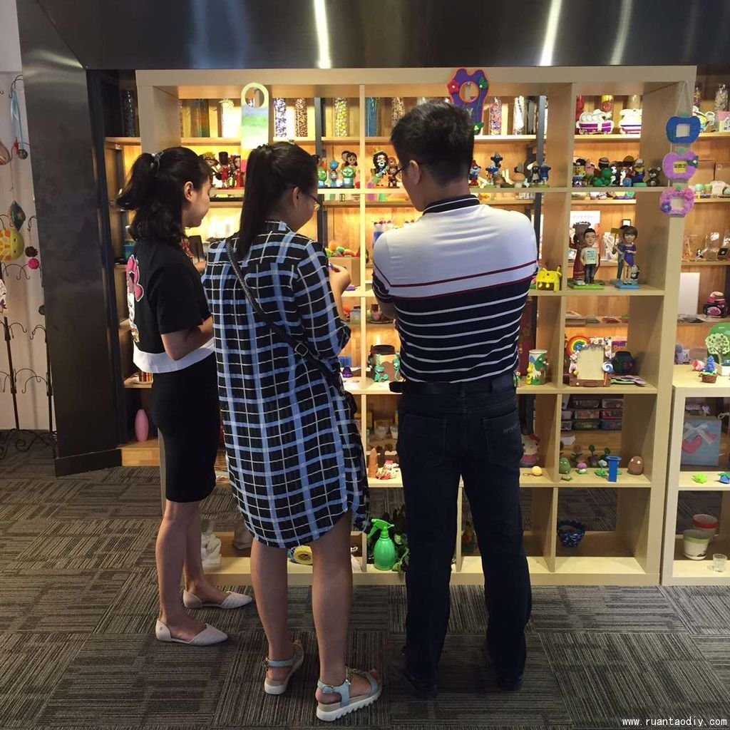 黃店長成功加盟陶指藝創(chuàng)意手工館（圖）_1