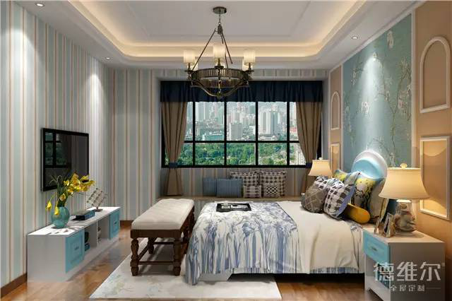 【全屋定制家具德維爾商城】地中海裝修案例（圖）_4