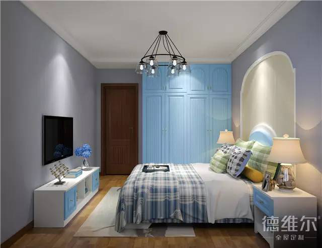 【全屋定制家具德維爾商城】地中海裝修案例（圖）_6
