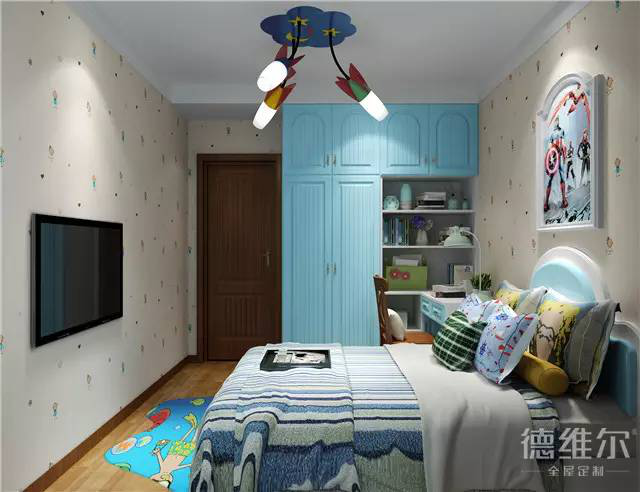 【全屋定制家具德維爾商城】地中海裝修案例（圖）_7