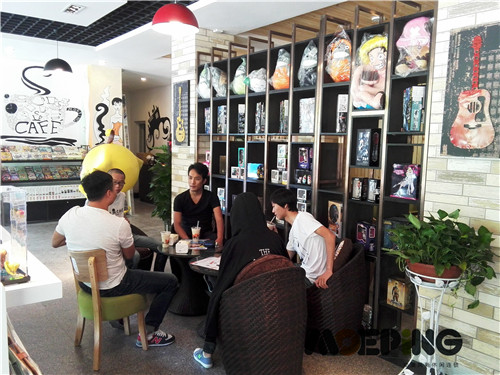 徜徉MOEPING動(dòng)漫休閑館 尋覓咖啡世界的美好_2