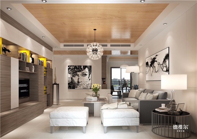 最容易出錯的客廳布局尺寸，德維爾商城定做家具（圖）_2