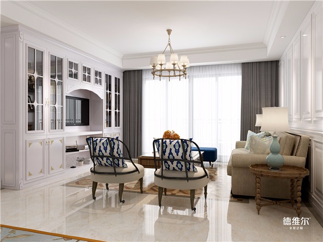 最容易出錯的客廳布局尺寸，德維爾商城定做家具（圖）_5