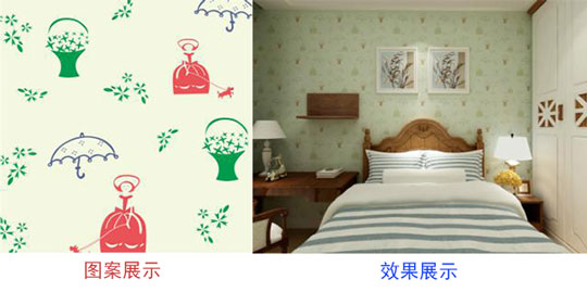 硅藻泥背景墻圖案，藍天豚新品“硅藻泥手工壁紙”上線（圖）_8