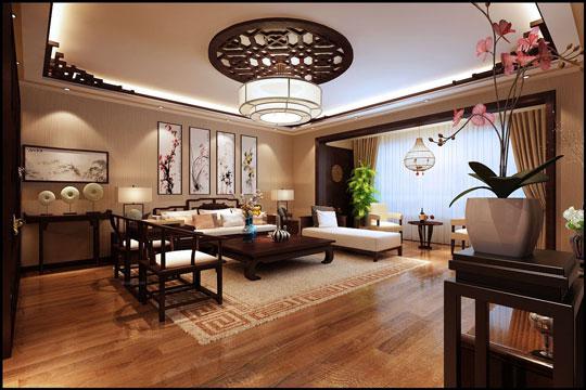 硅藻泥中式背景墻裝修風格，擁有自己獨特的藝術之美（圖）_3
