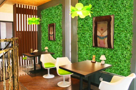 上海仿真植物墻公司_2