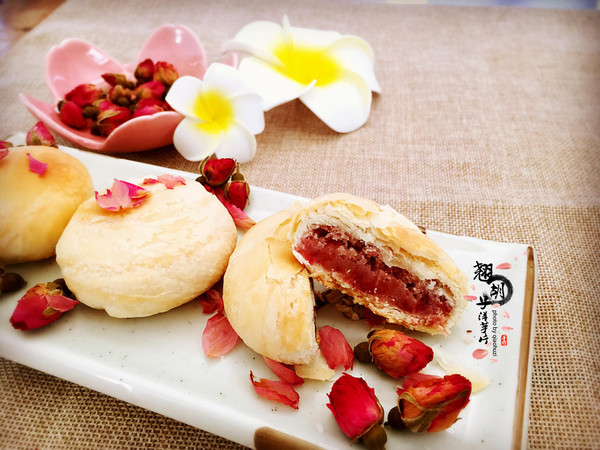 哪里可以學玫瑰餅，長沙玫瑰花餅培訓（圖）_1