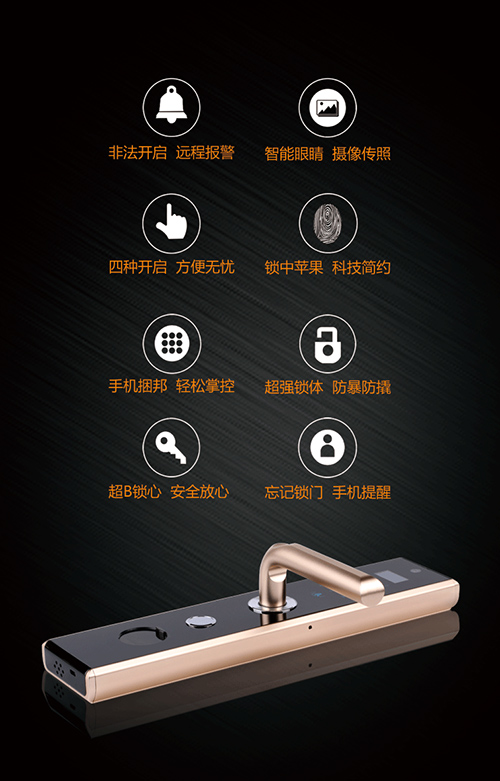 新房裝修換鎖，選購(gòu)德犬手機(jī)智能門鎖（圖）_2