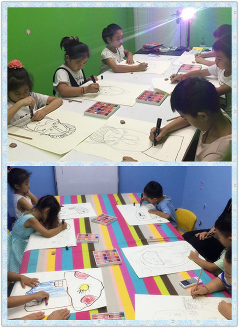 鄭州金水區(qū)兒童油畫班（圖）_1