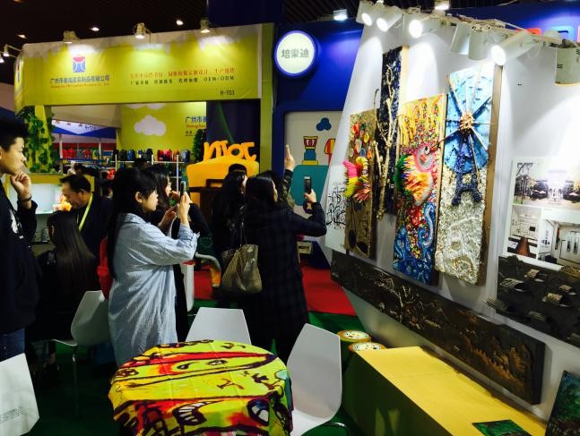 囧藝國際少兒美術(shù)受邀廣州幼教展，引領(lǐng)美術(shù)加盟風(fēng)向（圖）_2